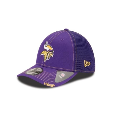 Sapca New Era Minnesota Vikings NFL Neo 39THIRTY Stretch Fit - Violet